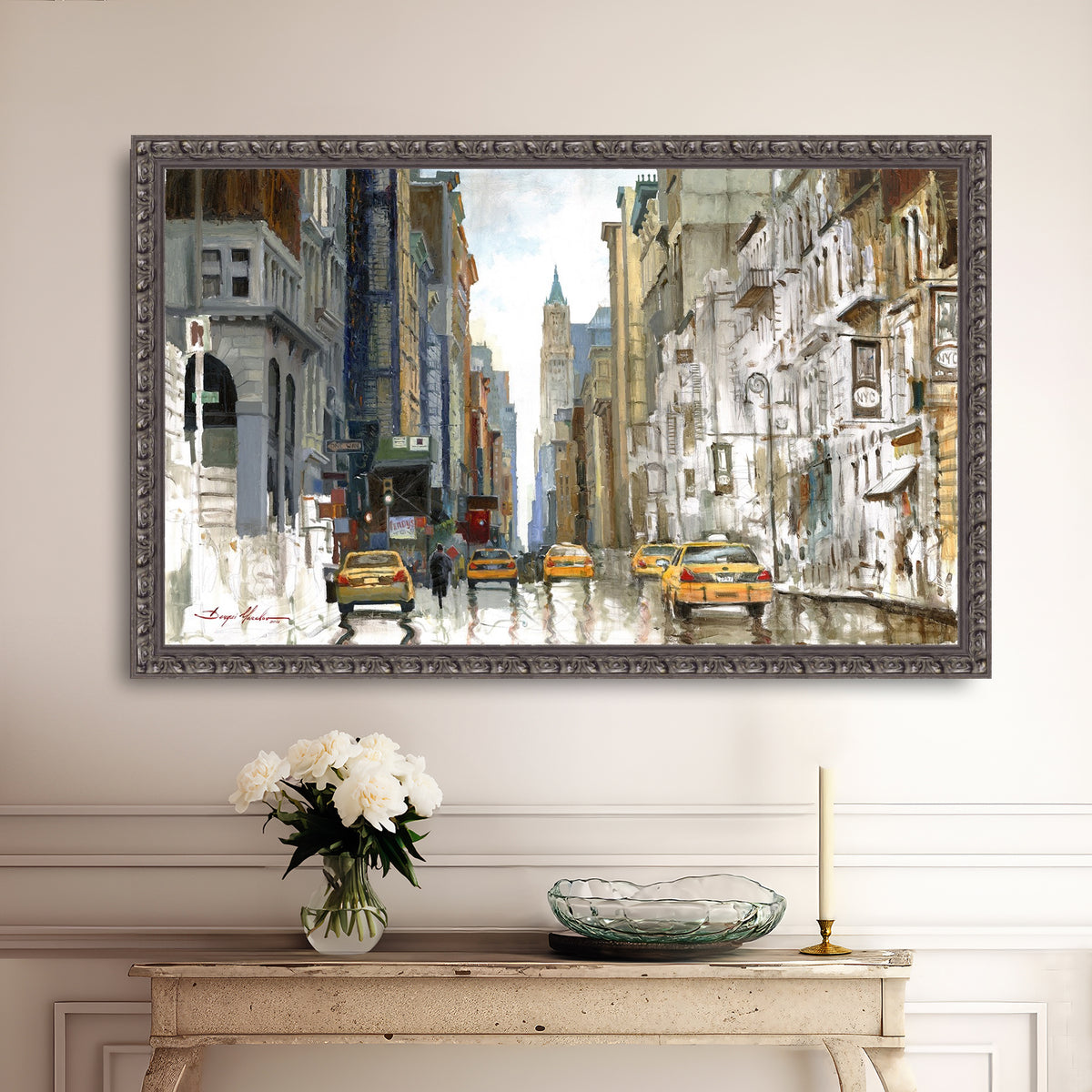 Broadway, White & Colors