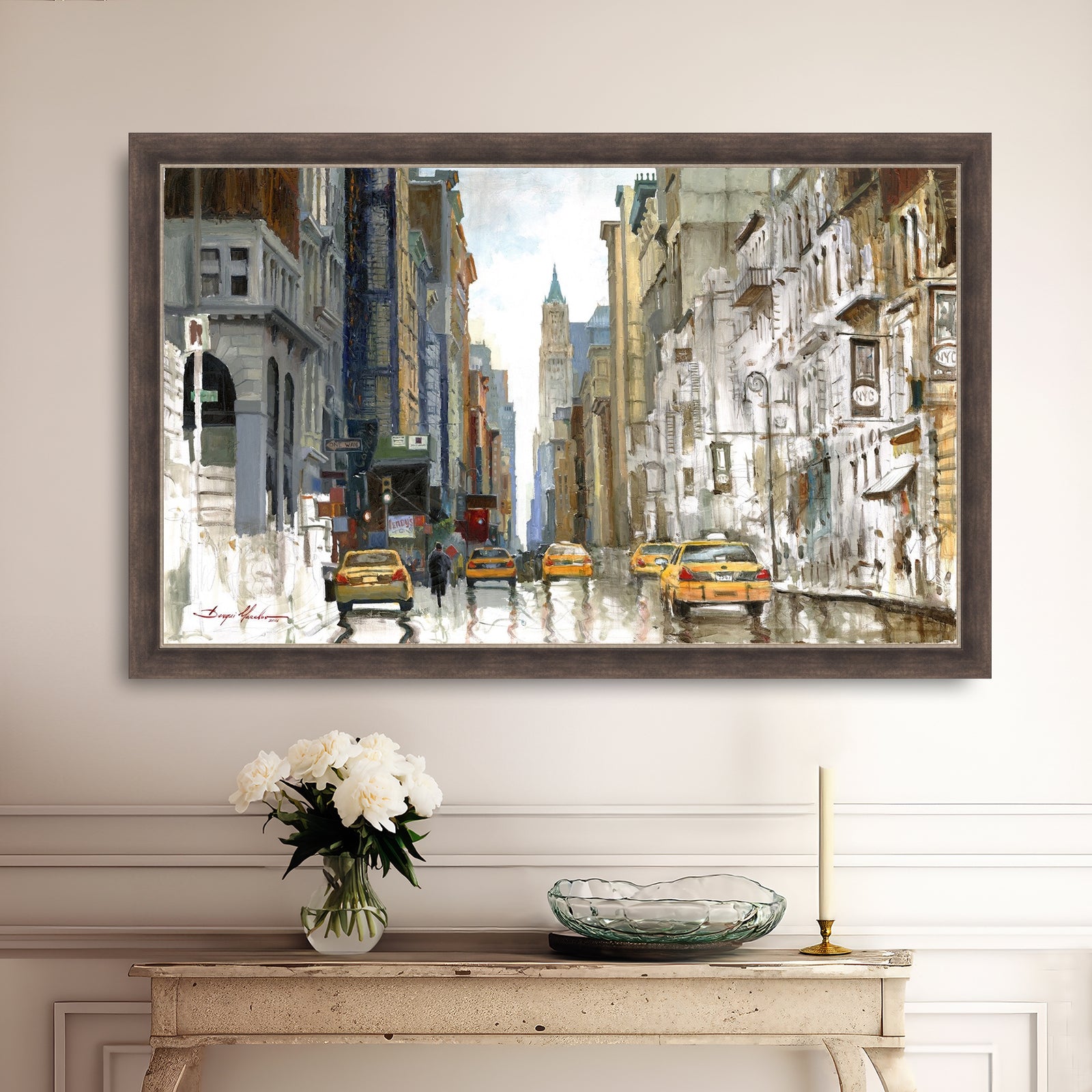 Broadway, White & Colors