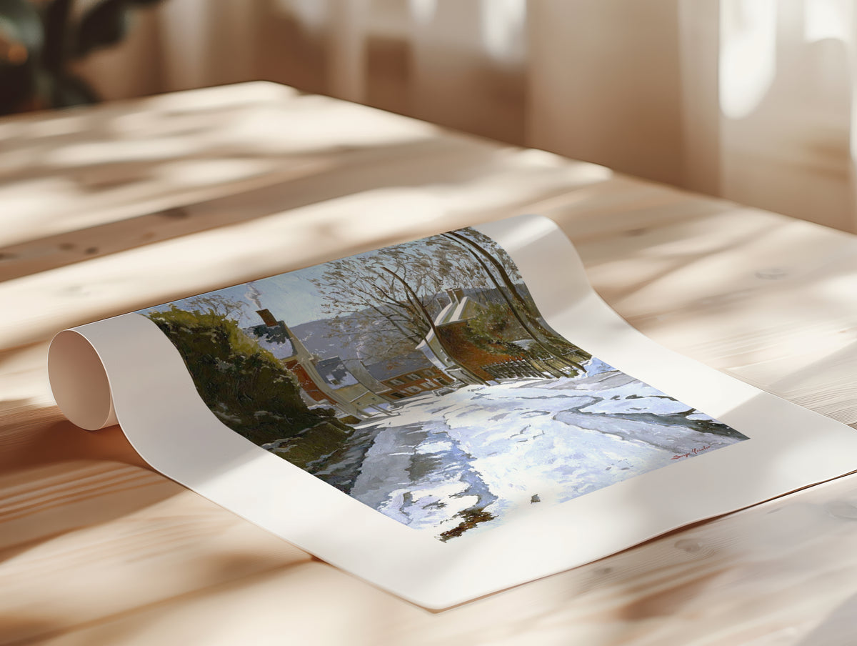 Cold Winter Day, Heckewelder Place