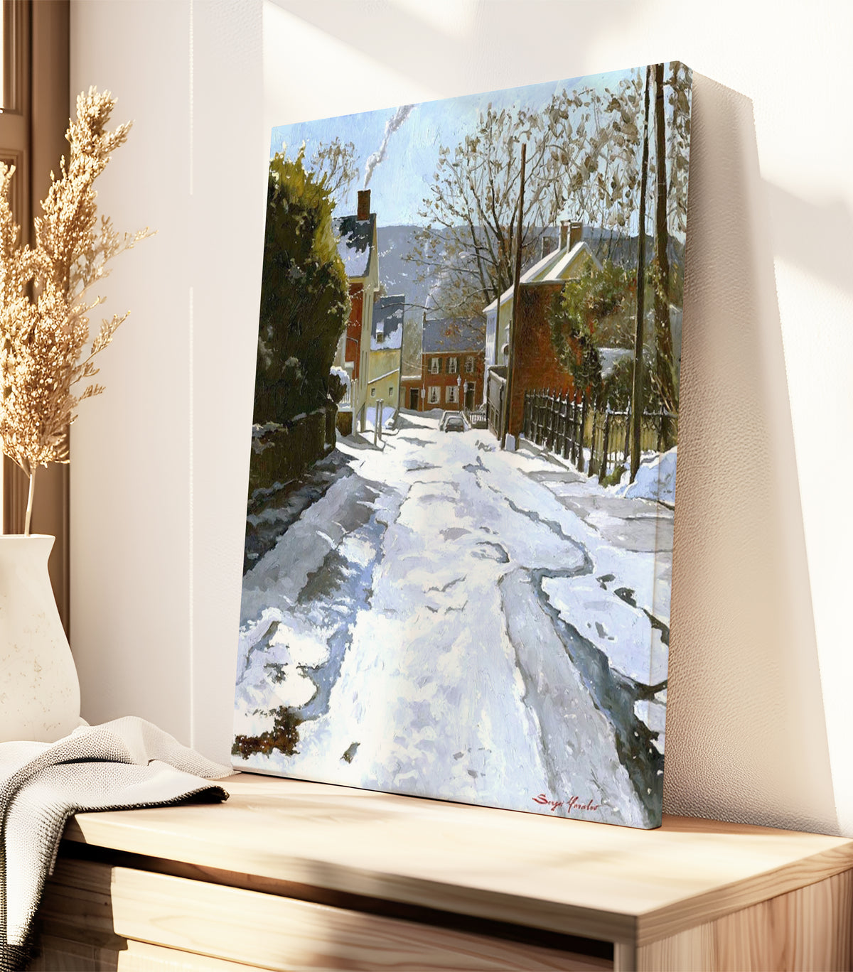 Cold Winter Day, Heckewelder Place