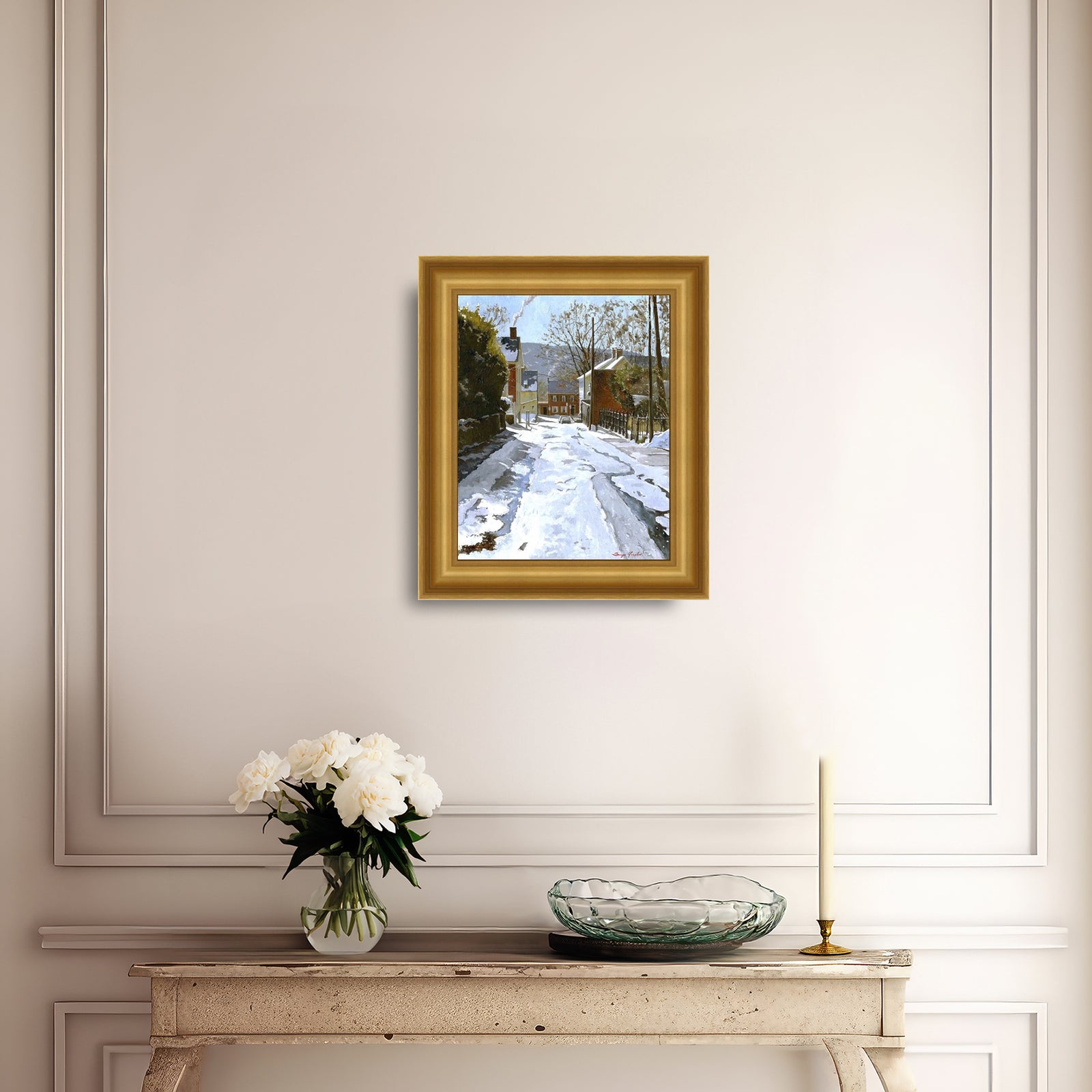 Cold Winter Day, Heckewelder Place