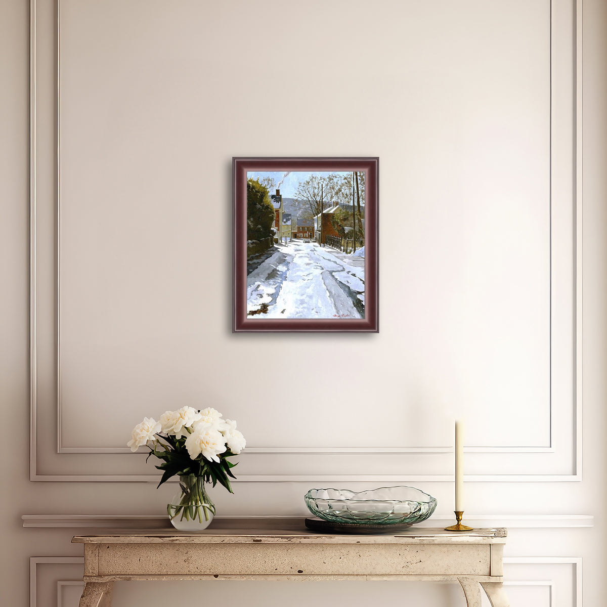 Cold Winter Day, Heckewelder Place