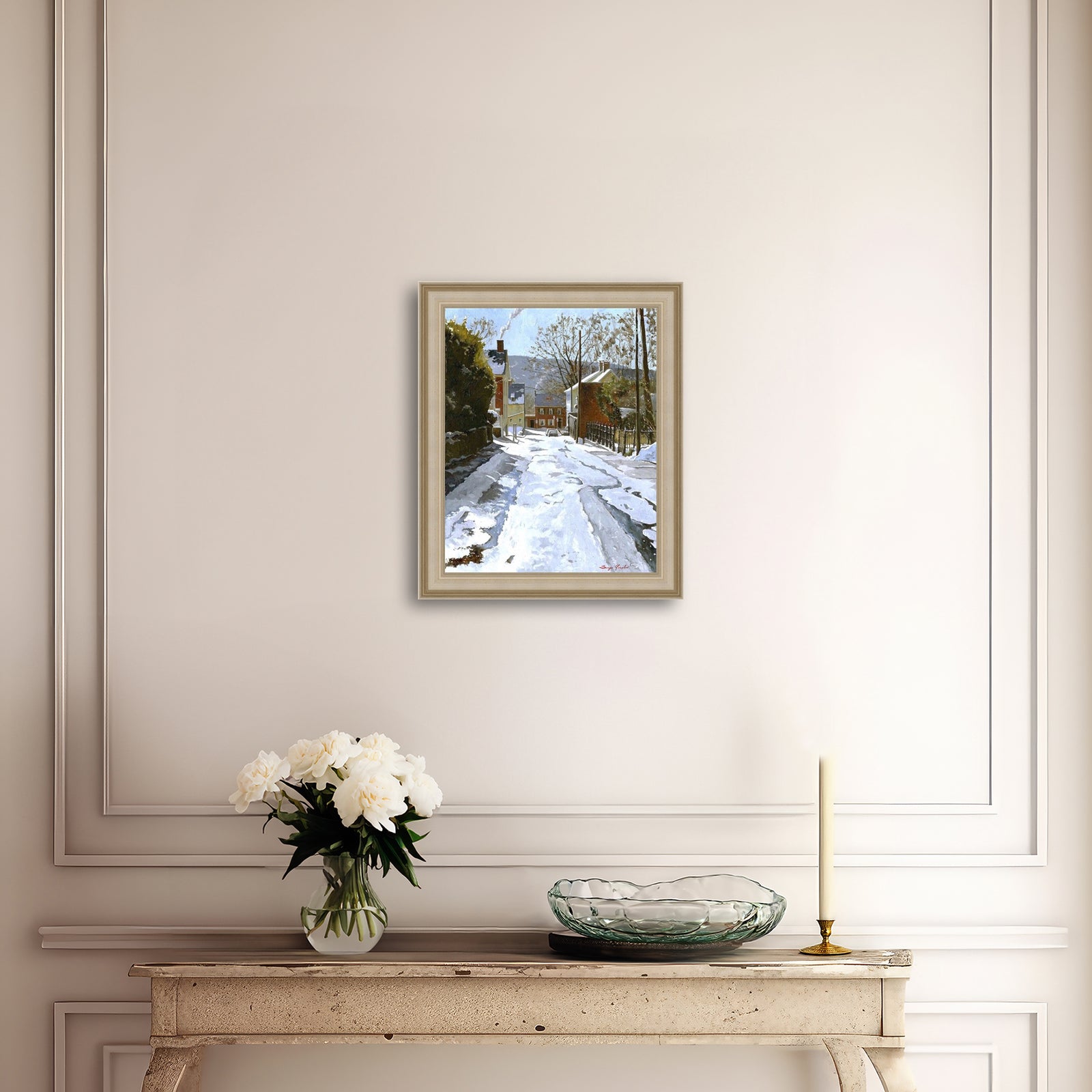 Cold Winter Day, Heckewelder Place