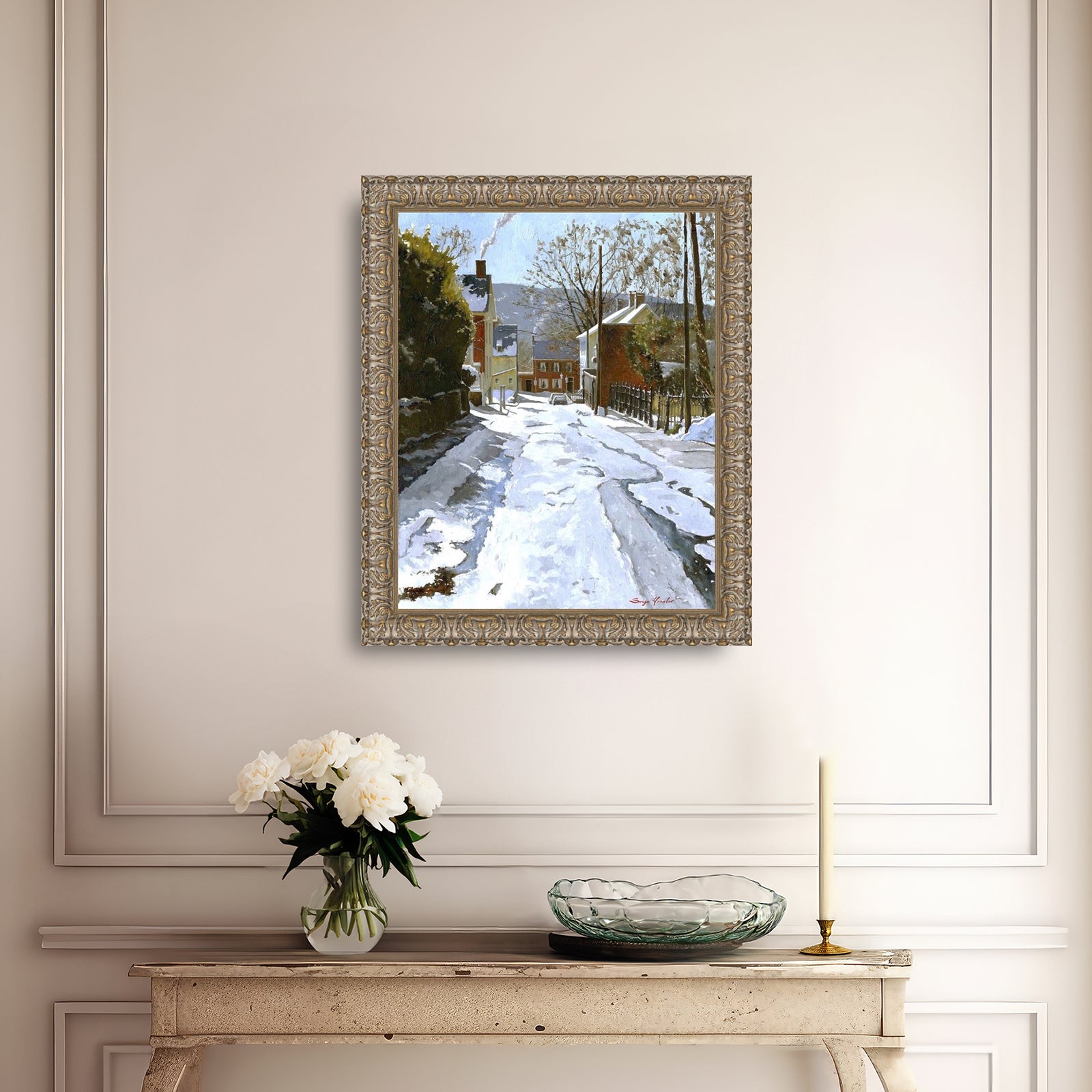 Cold Winter Day, Heckewelder Place