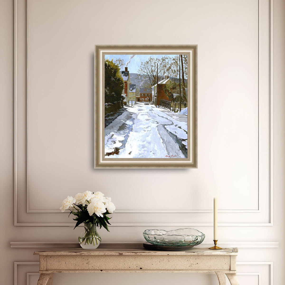 Cold Winter Day, Heckewelder Place