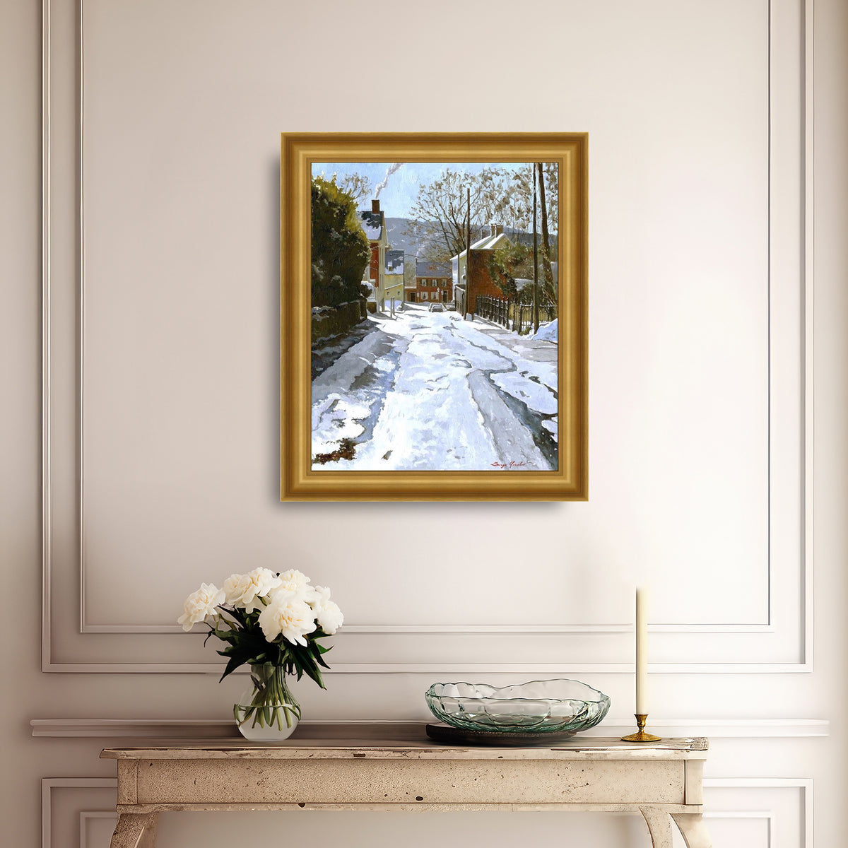 Cold Winter Day, Heckewelder Place