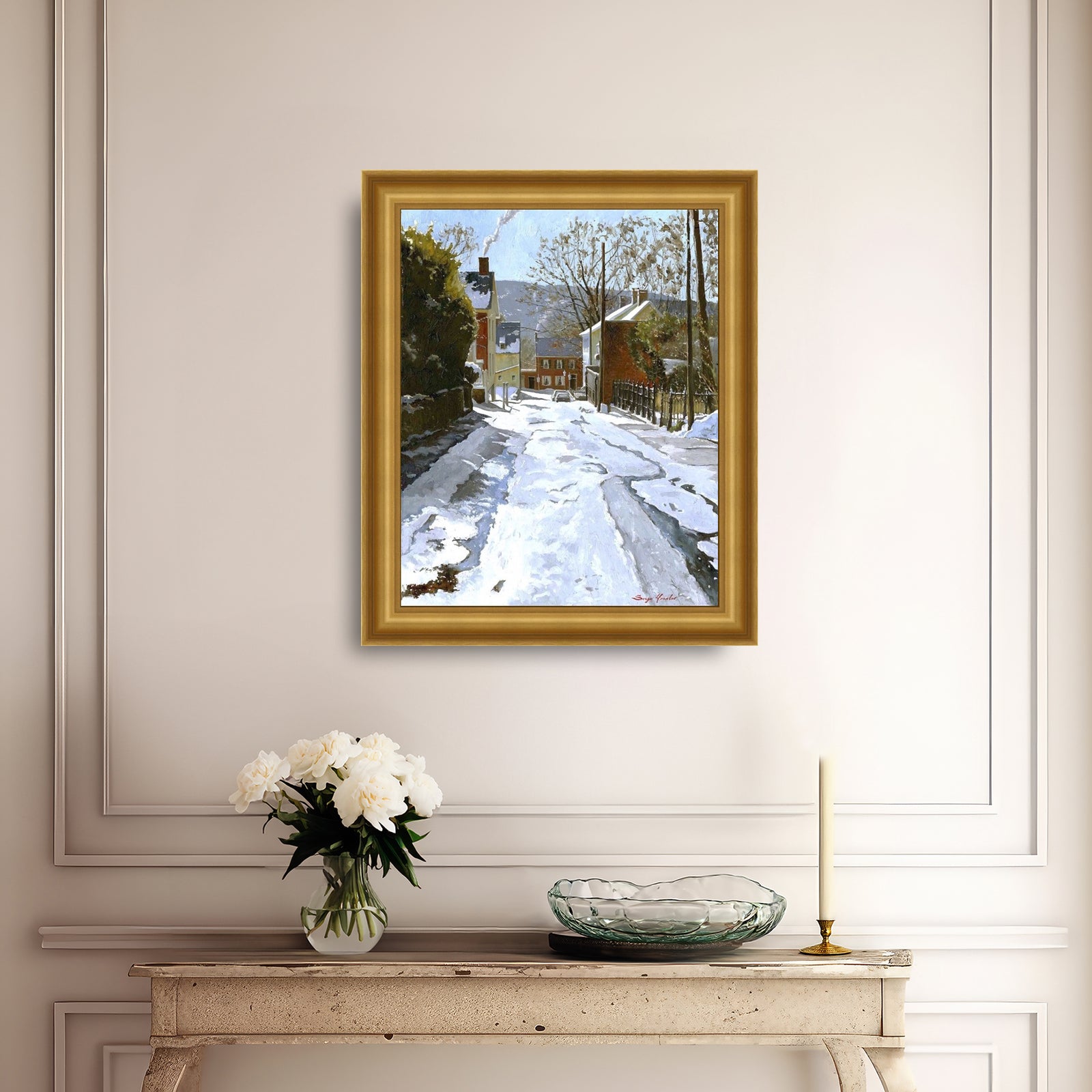 Cold Winter Day, Heckewelder Place