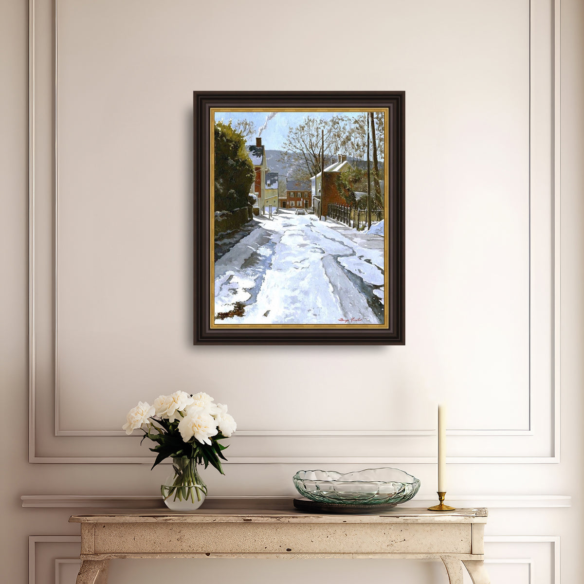 Cold Winter Day, Heckewelder Place