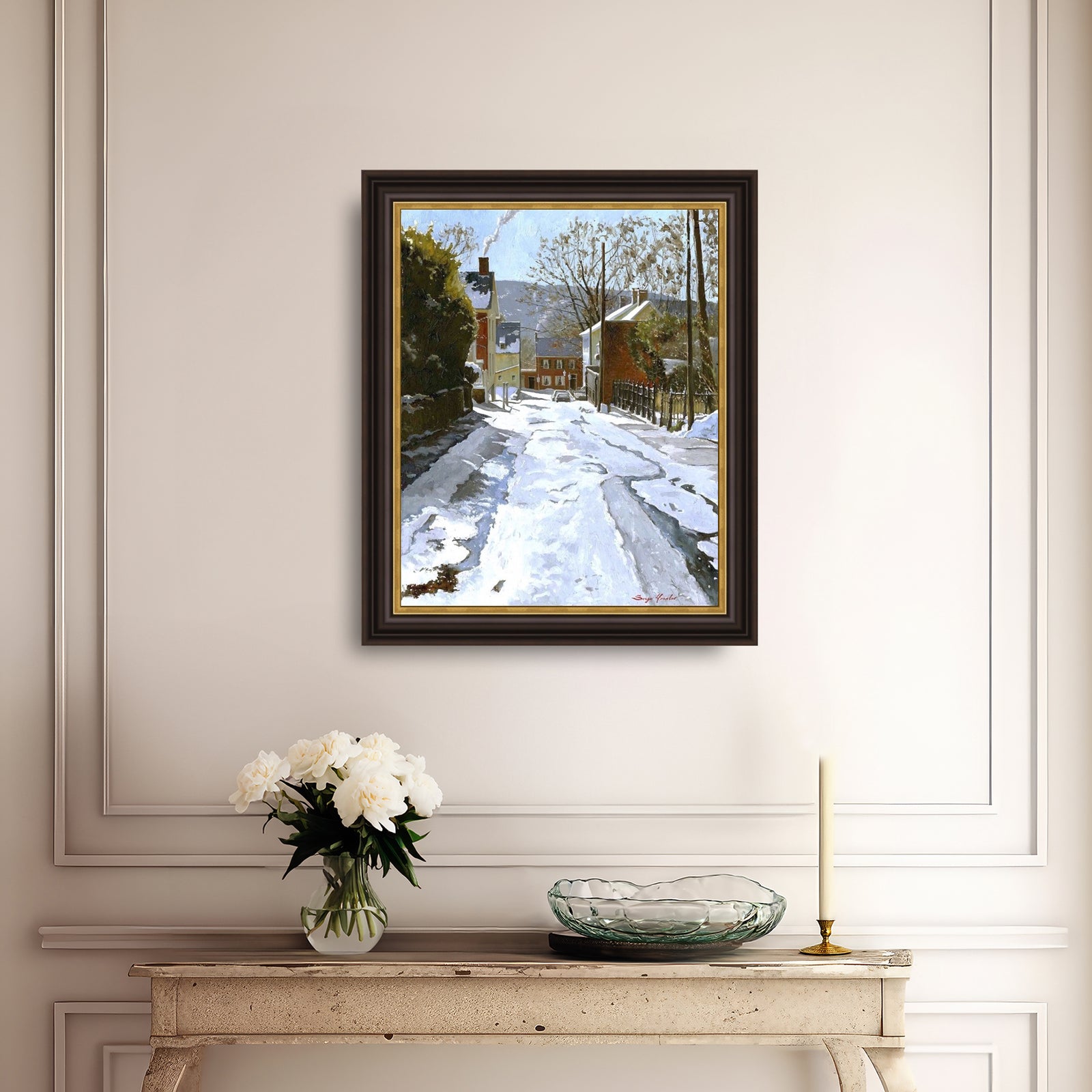 Cold Winter Day, Heckewelder Place