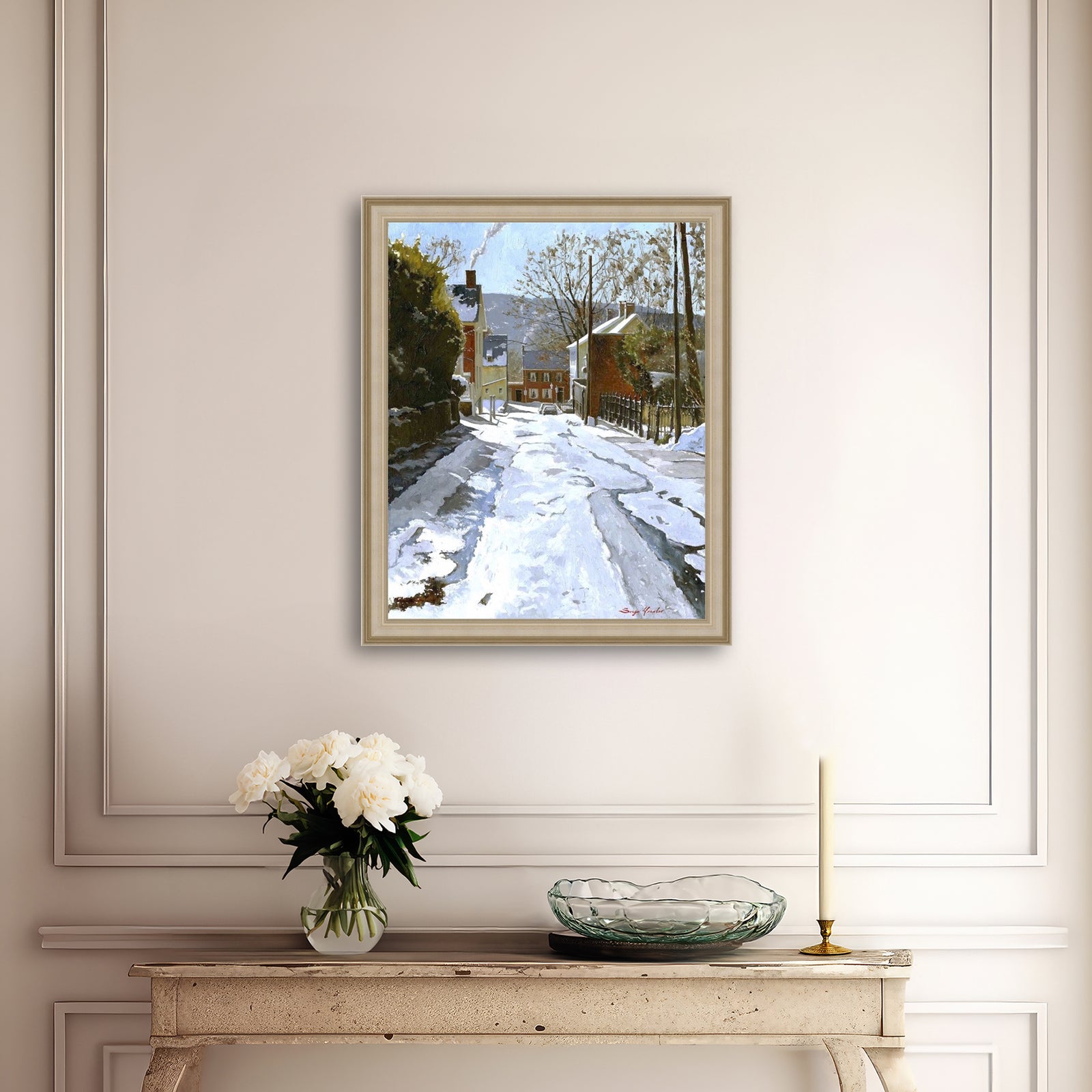 Cold Winter Day, Heckewelder Place