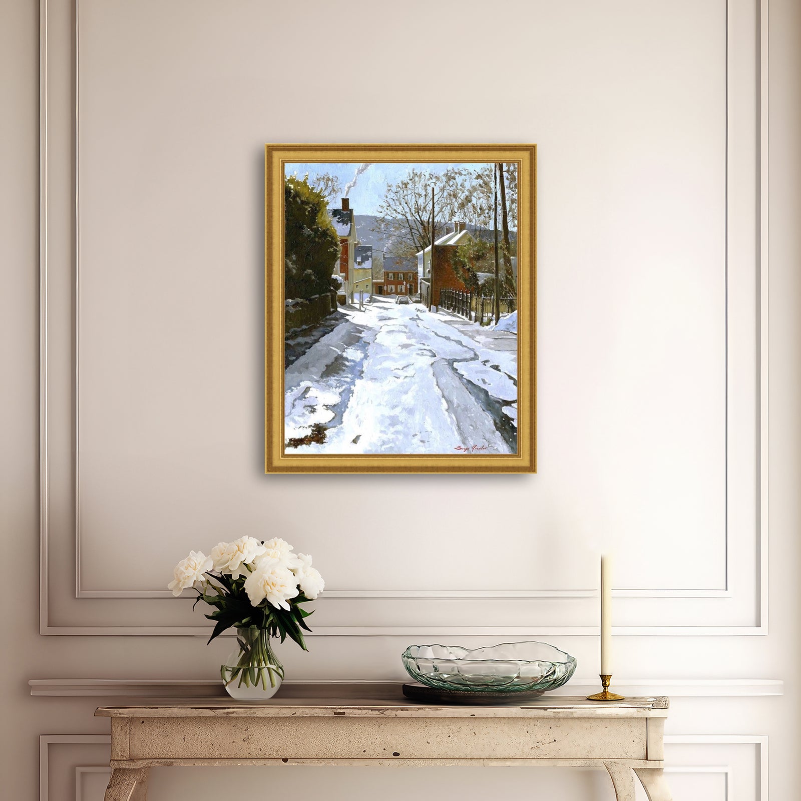 Cold Winter Day, Heckewelder Place