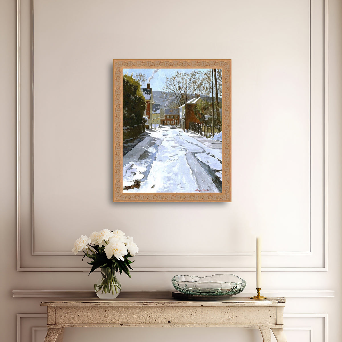 Cold Winter Day, Heckewelder Place