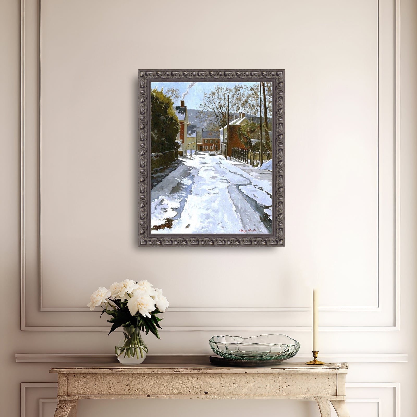 Cold Winter Day, Heckewelder Place