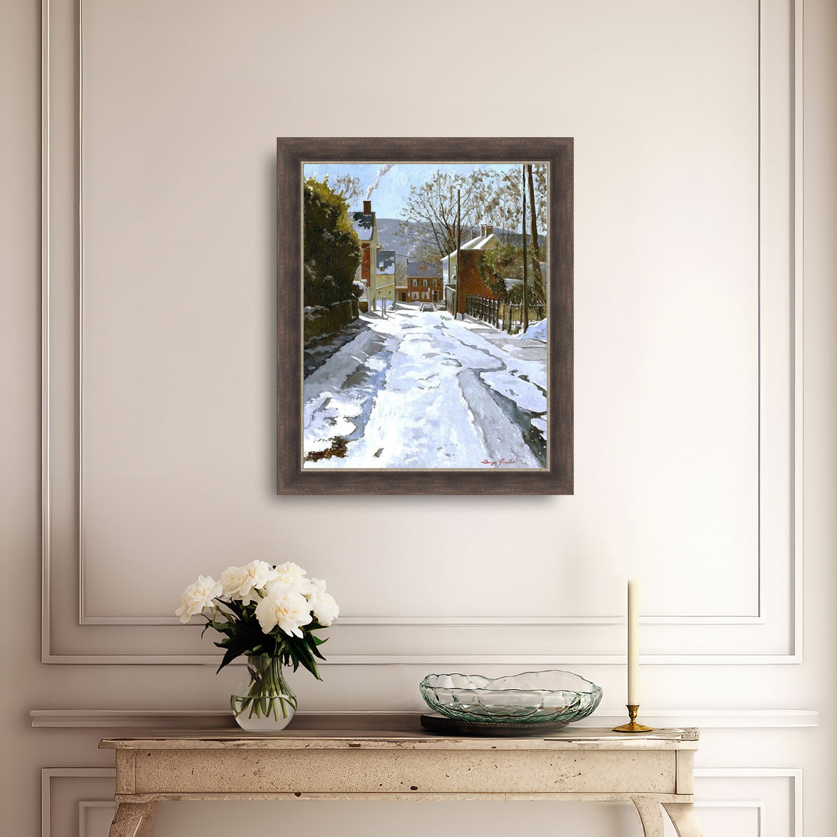 Cold Winter Day, Heckewelder Place