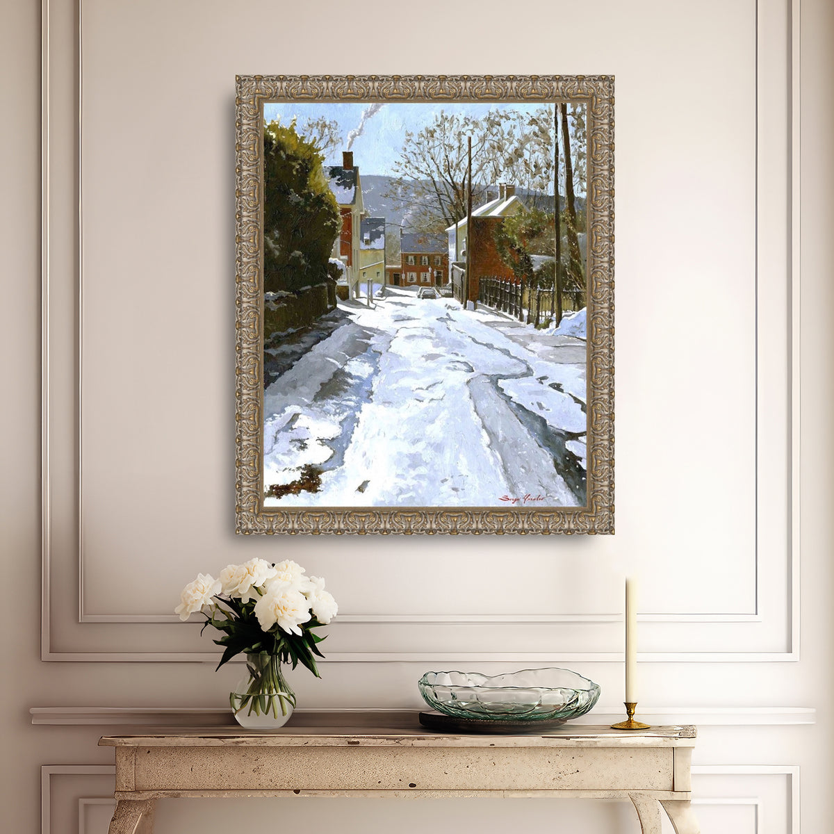 Cold Winter Day, Heckewelder Place