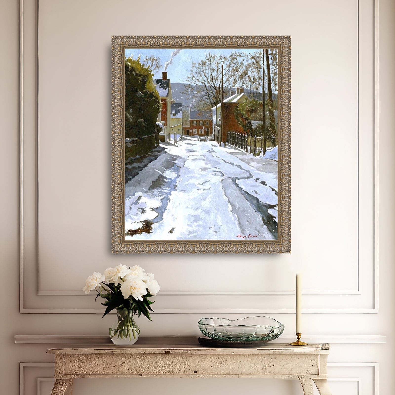 Cold Winter Day, Heckewelder Place