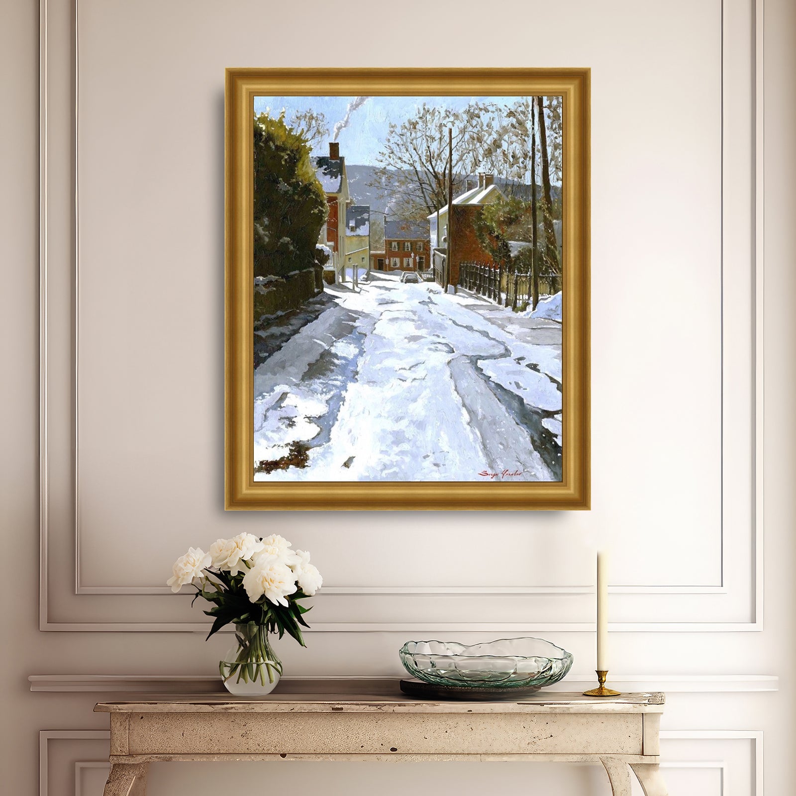 Cold Winter Day, Heckewelder Place