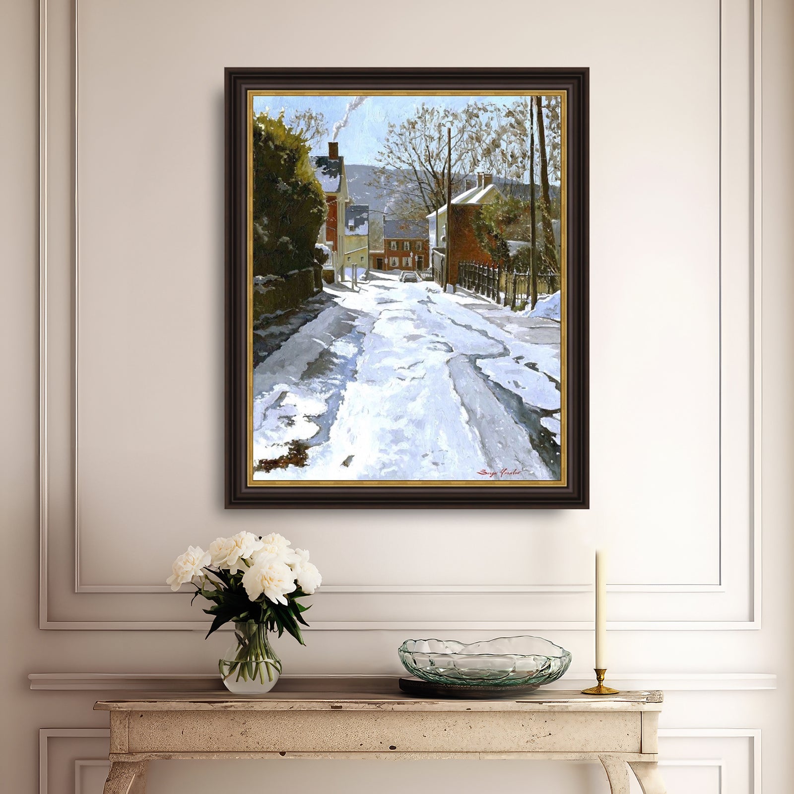 Cold Winter Day, Heckewelder Place