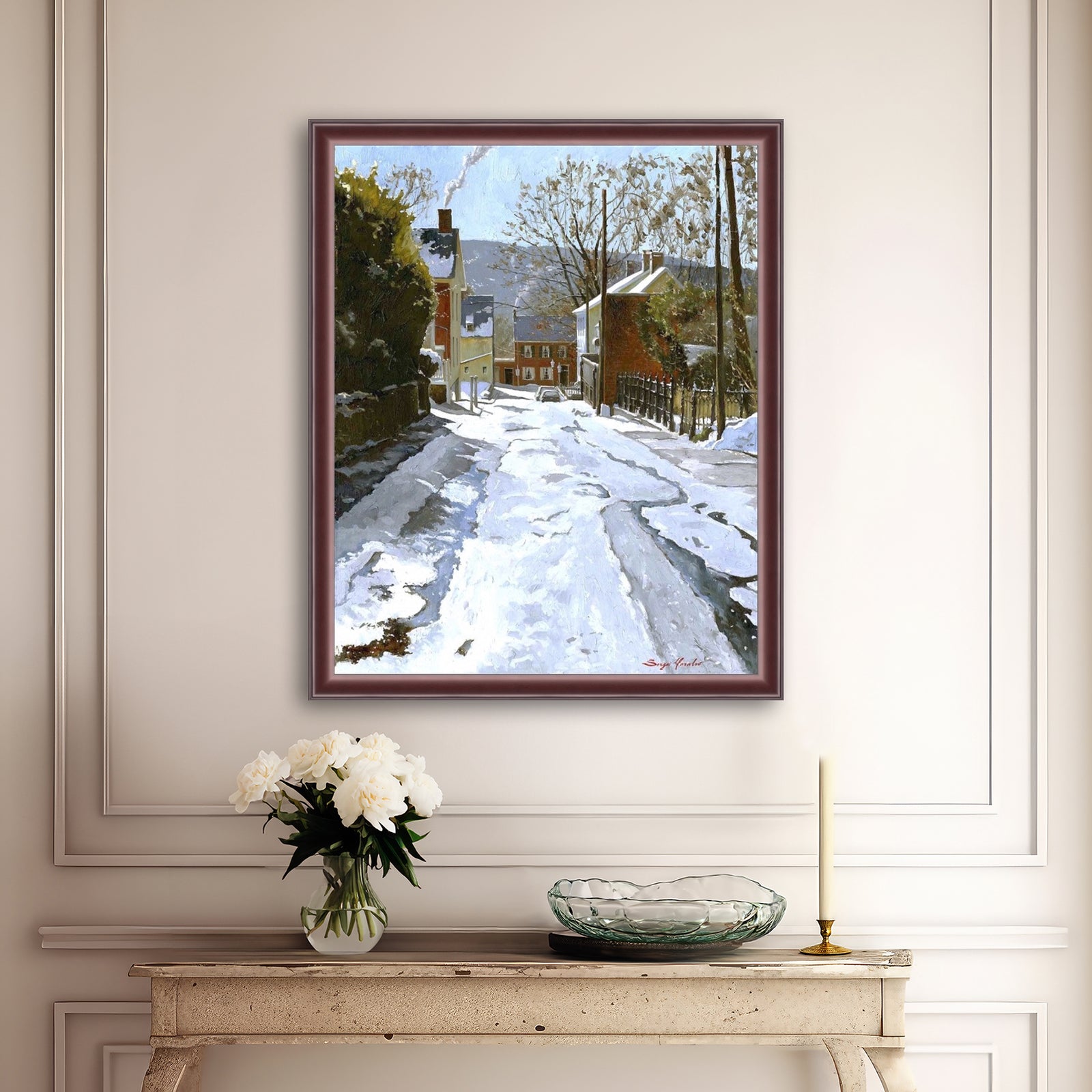 Cold Winter Day, Heckewelder Place