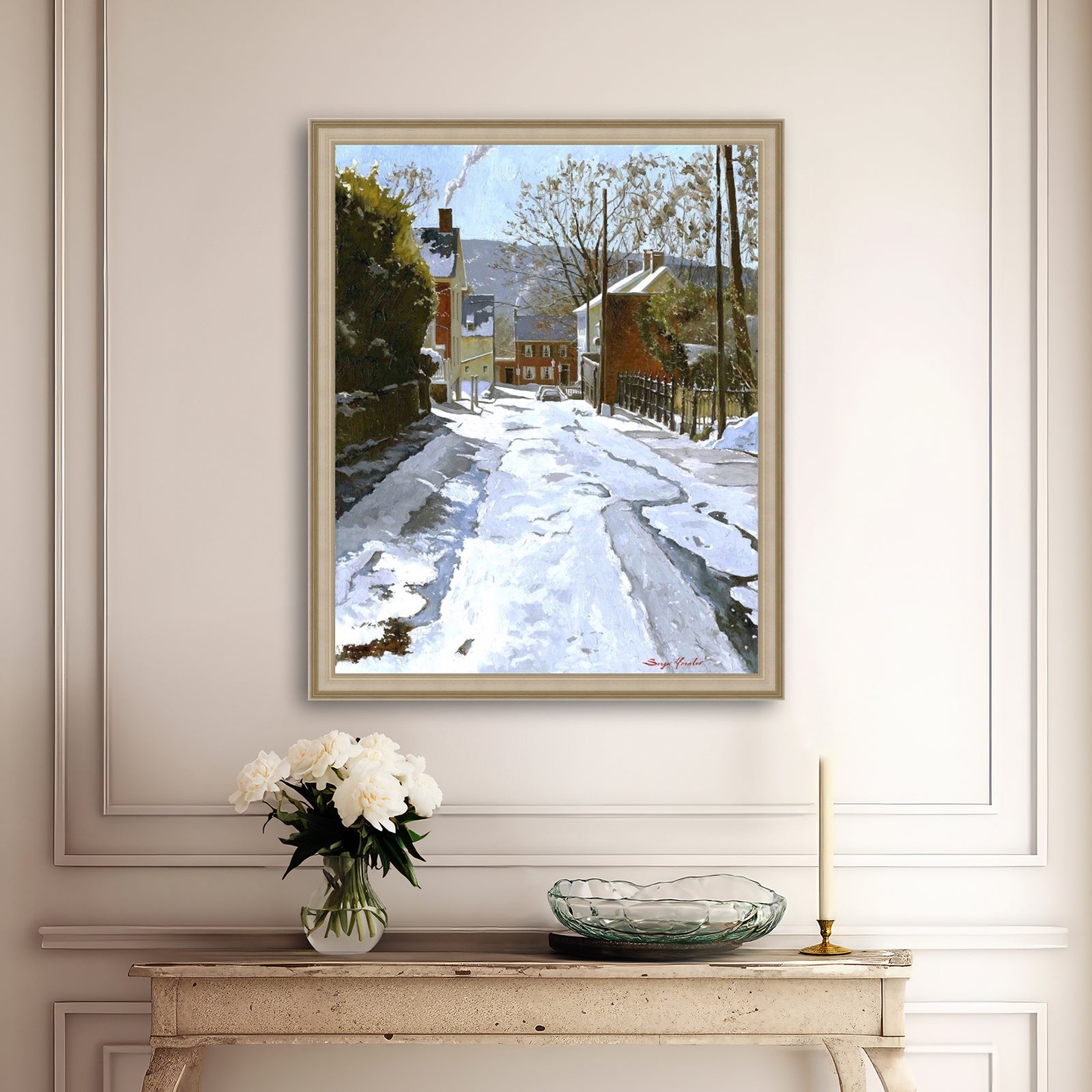 Cold Winter Day, Heckewelder Place