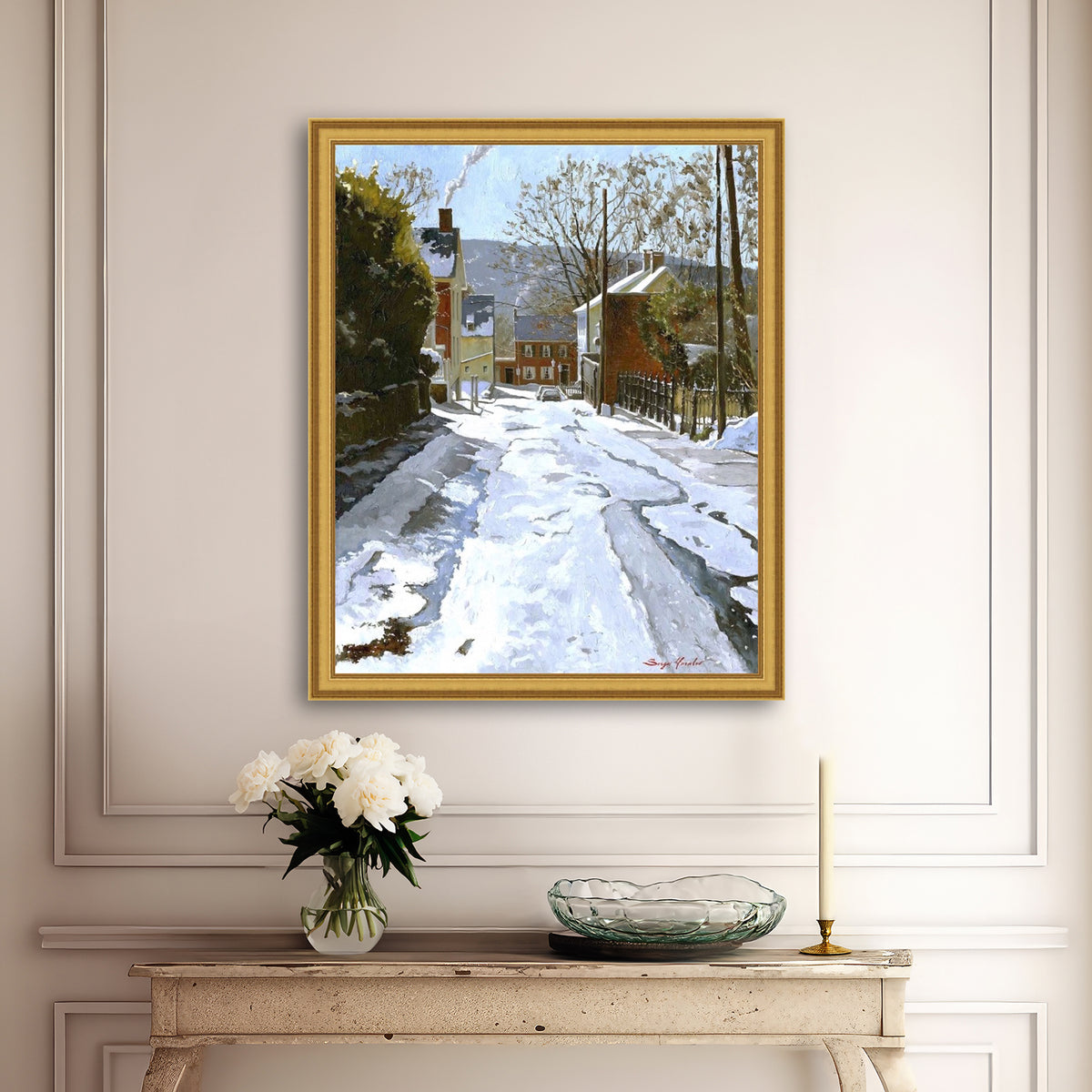 Cold Winter Day, Heckewelder Place