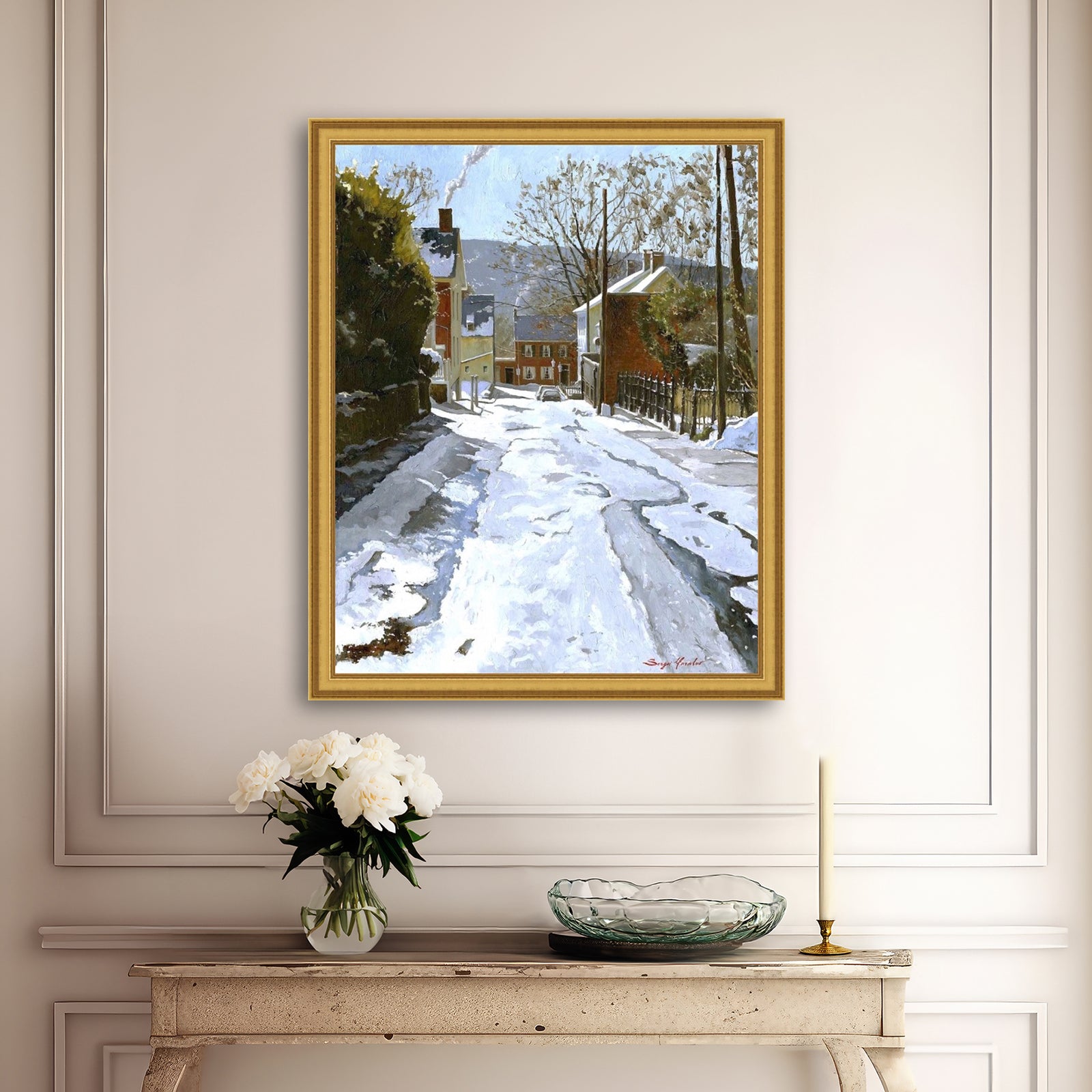 Cold Winter Day, Heckewelder Place