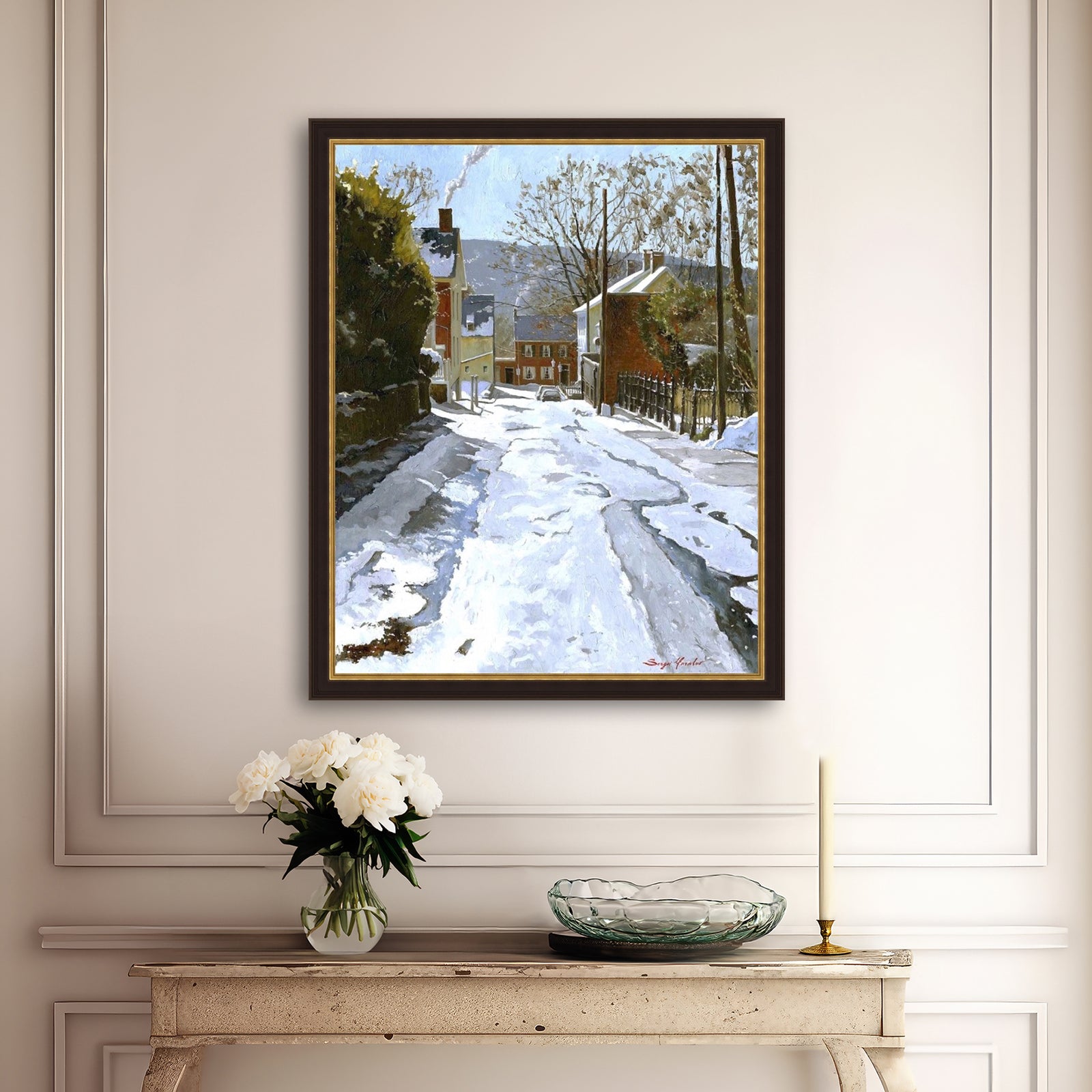 Cold Winter Day, Heckewelder Place