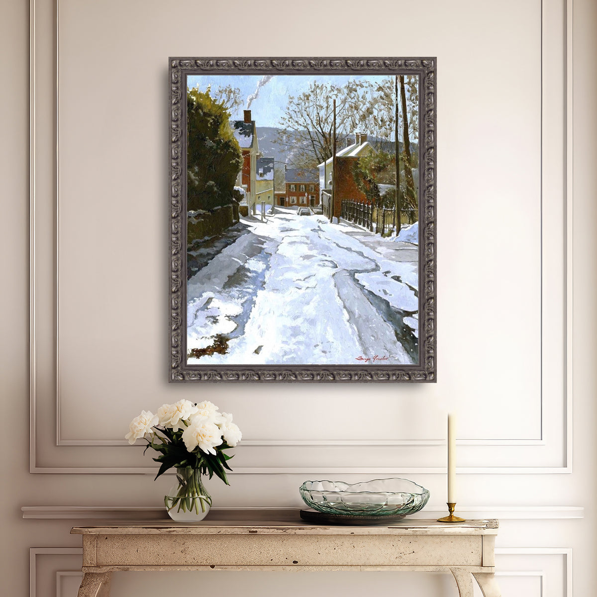 Cold Winter Day, Heckewelder Place