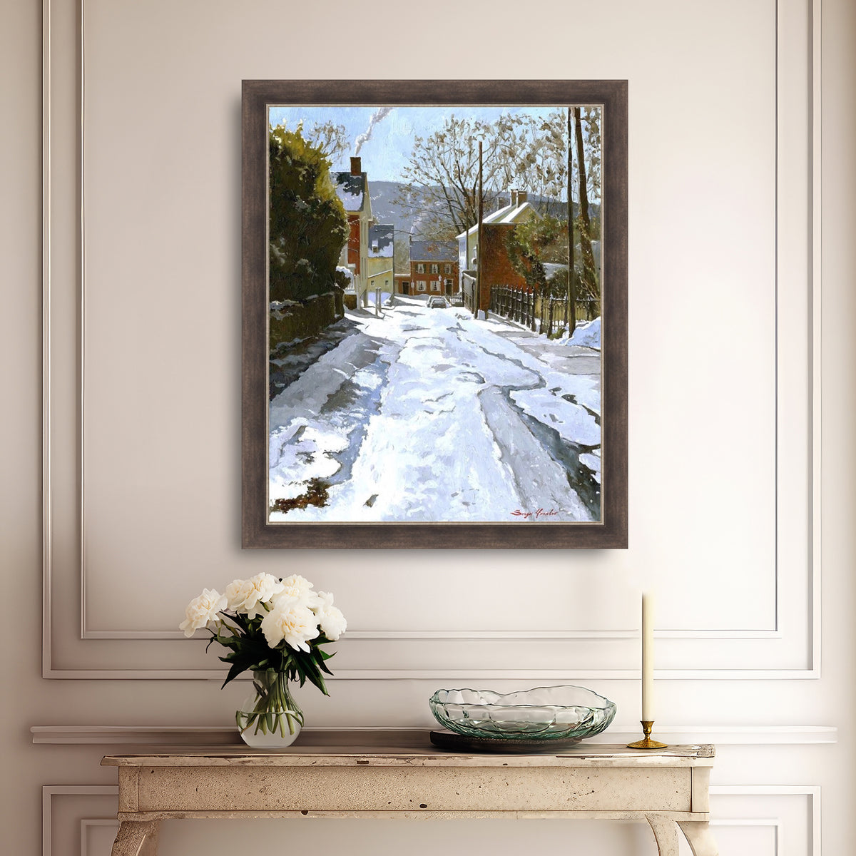 Cold Winter Day, Heckewelder Place