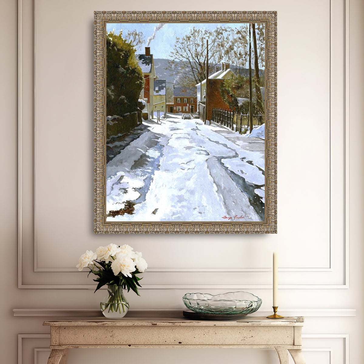 Cold Winter Day, Heckewelder Place