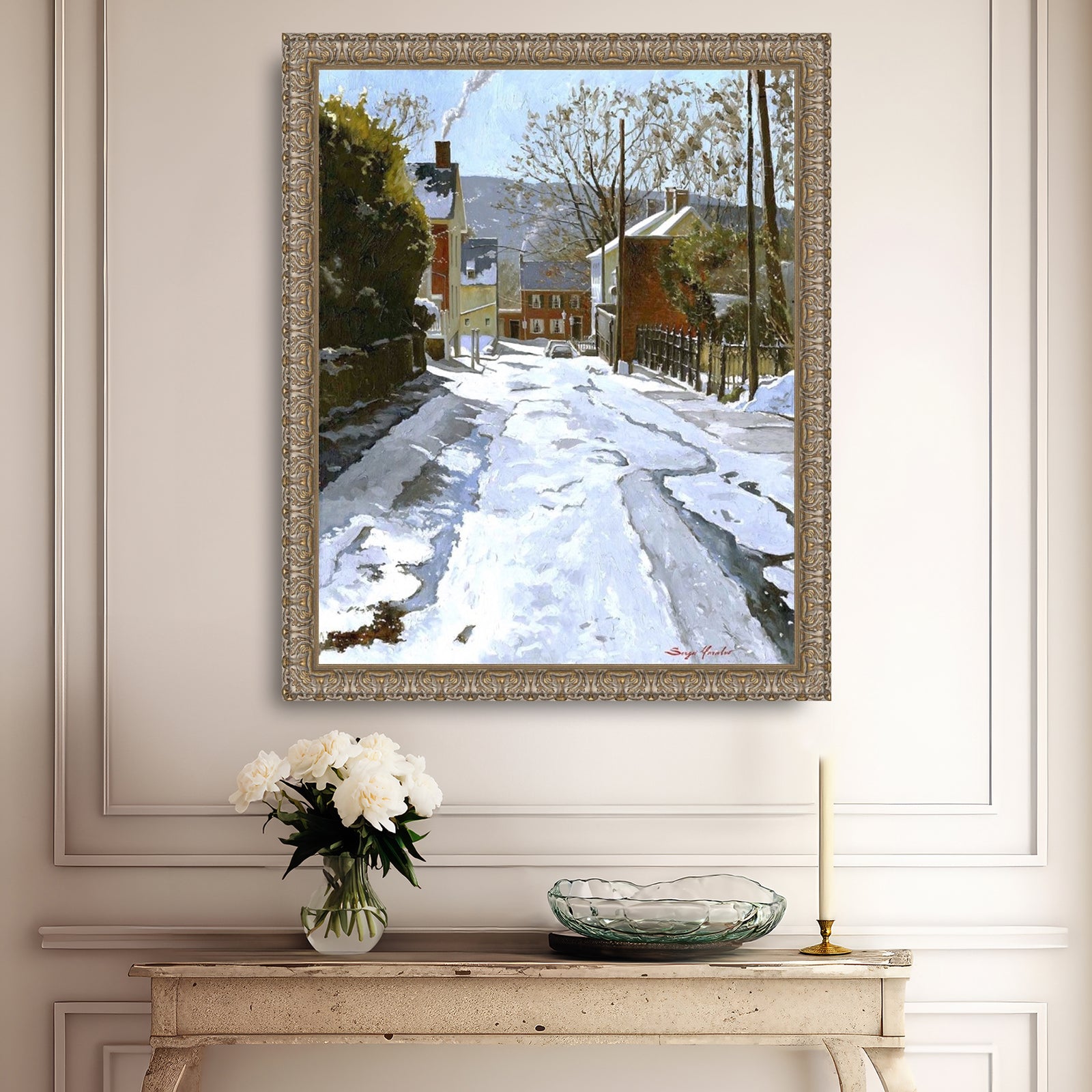 Cold Winter Day, Heckewelder Place