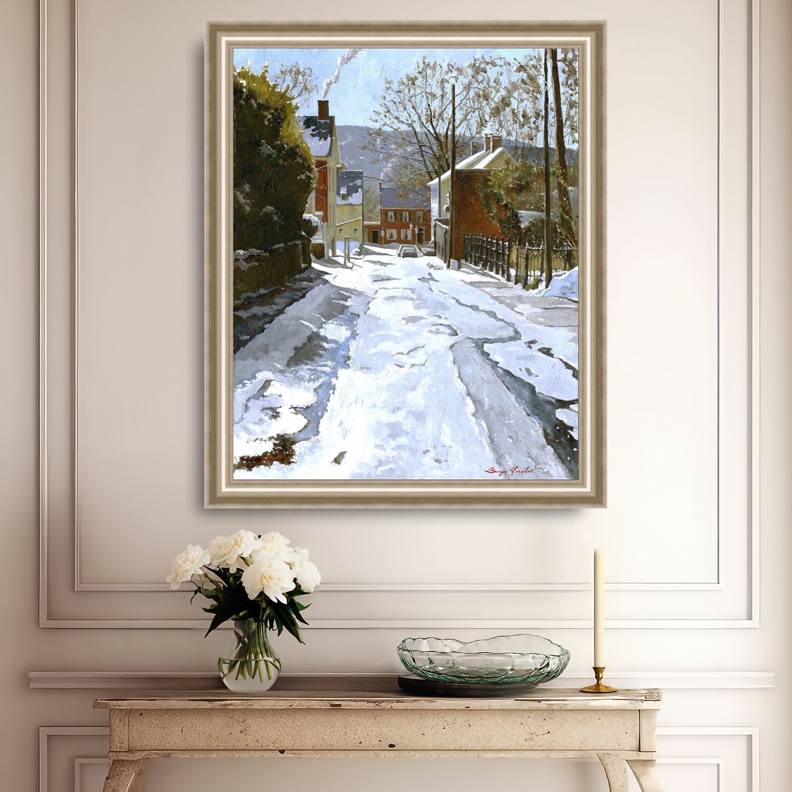 Cold Winter Day, Heckewelder Place