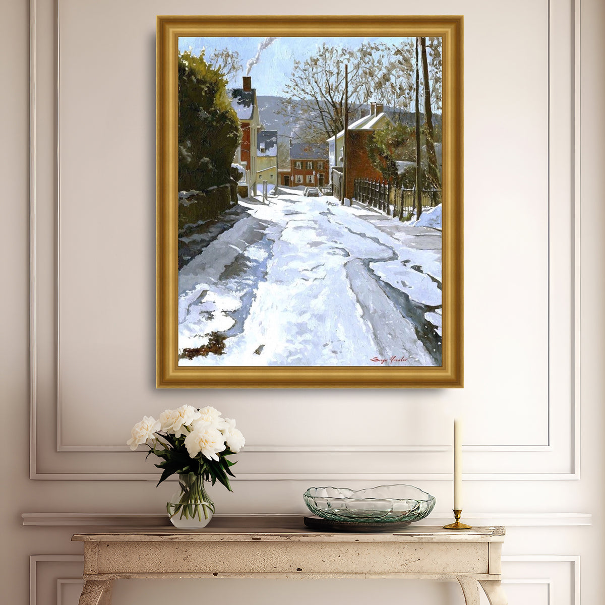 Cold Winter Day, Heckewelder Place