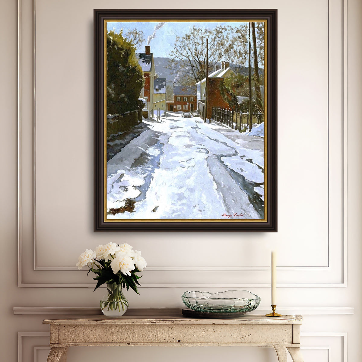 Cold Winter Day, Heckewelder Place