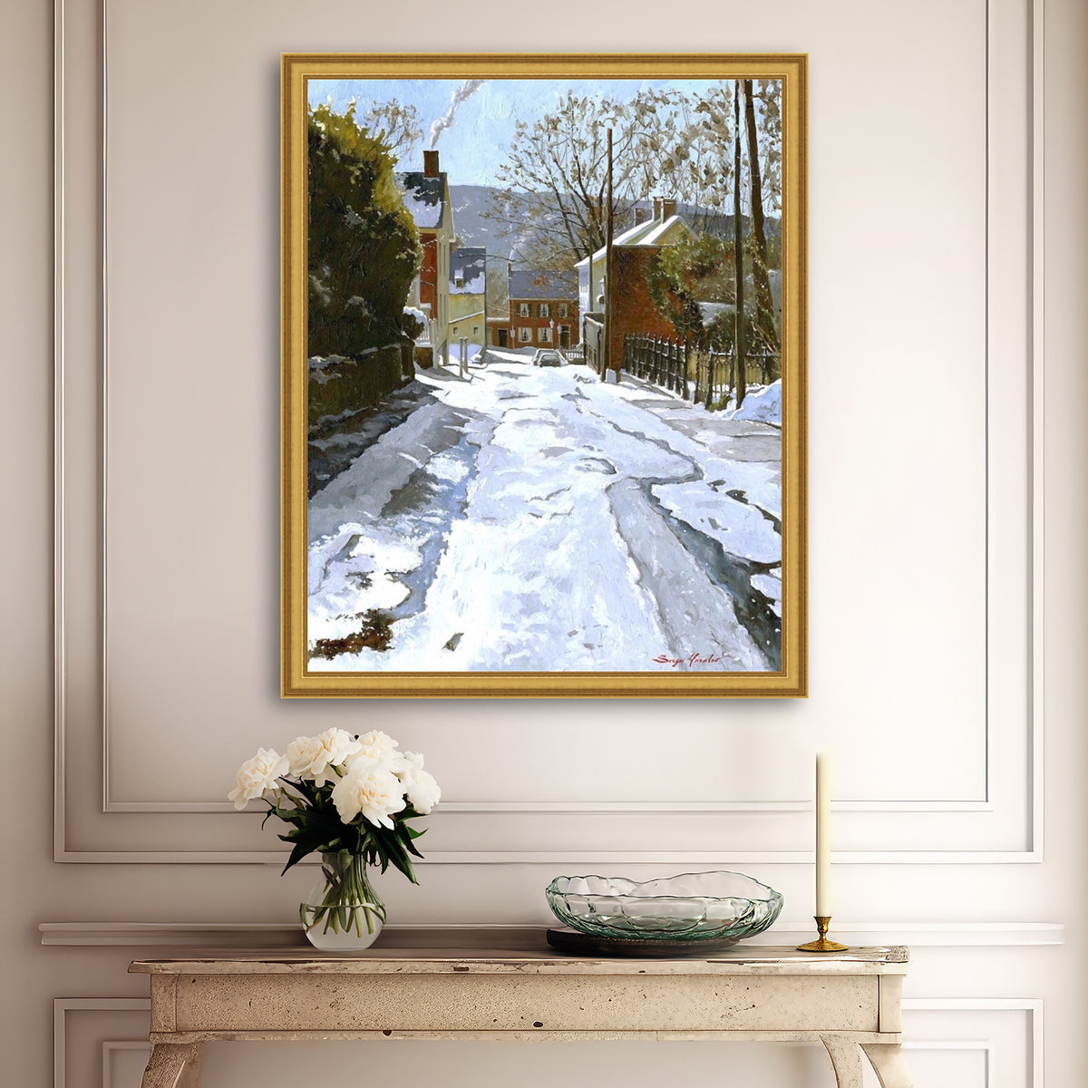 Cold Winter Day, Heckewelder Place