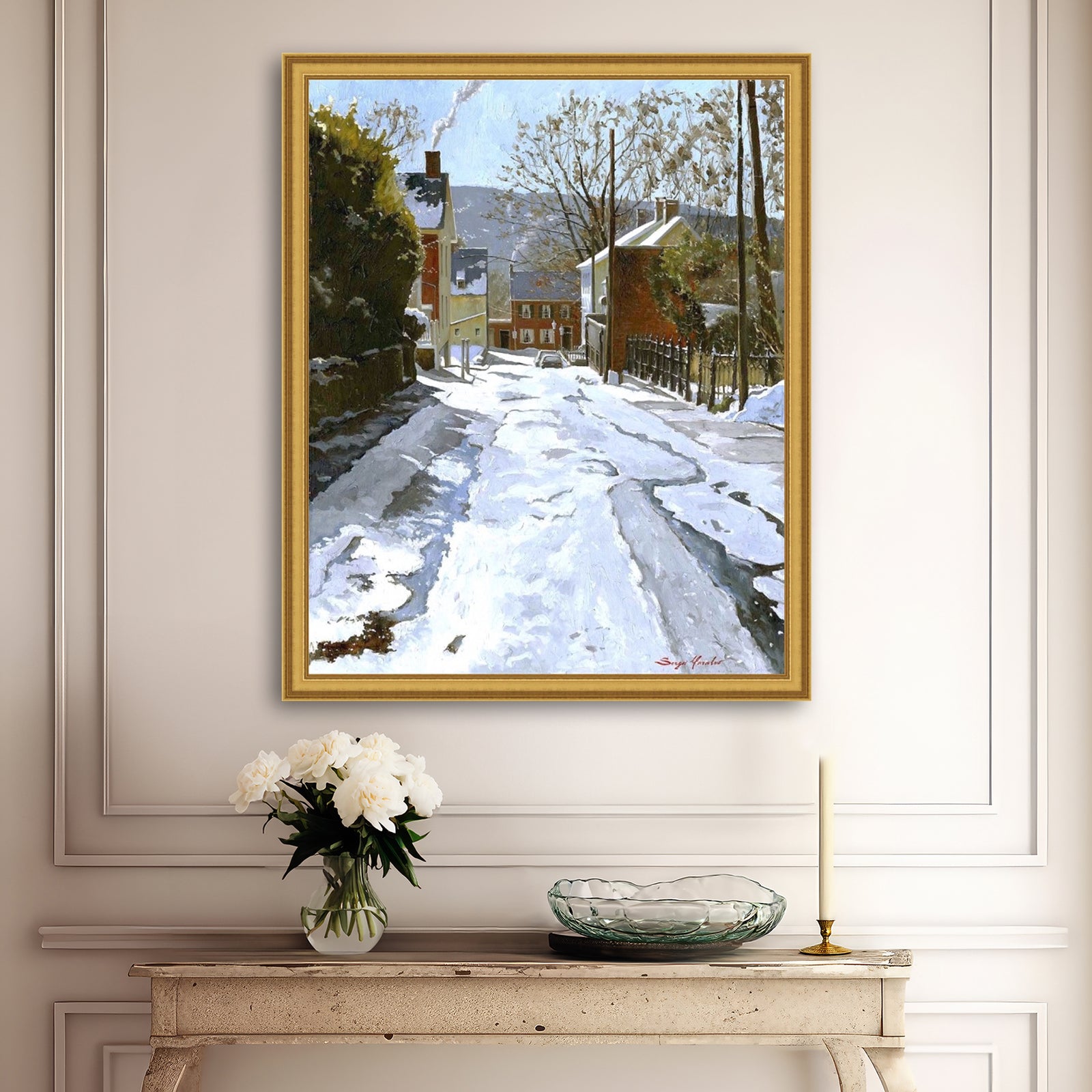 Cold Winter Day, Heckewelder Place