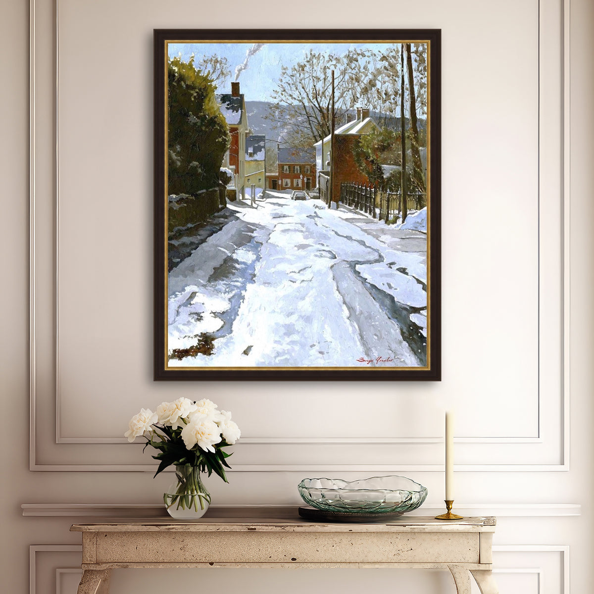 Cold Winter Day, Heckewelder Place