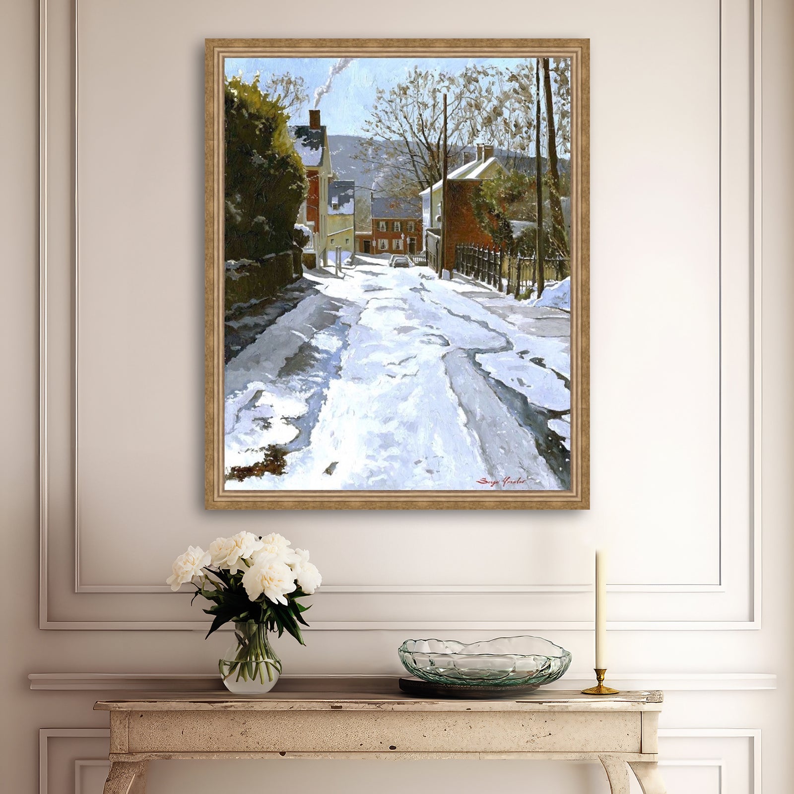 Cold Winter Day, Heckewelder Place