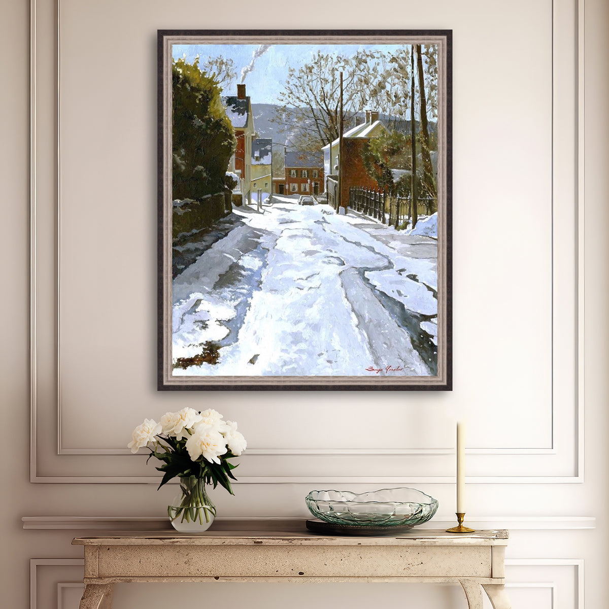 Cold Winter Day, Heckewelder Place