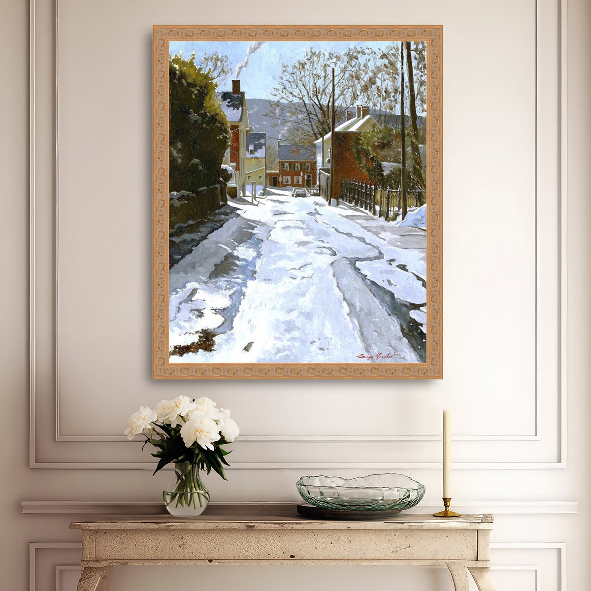 Cold Winter Day, Heckewelder Place