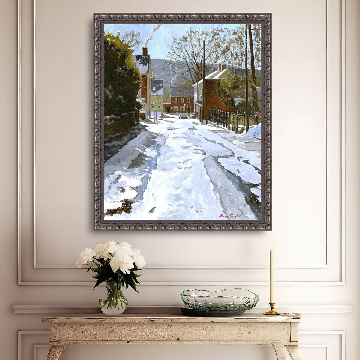 Cold Winter Day, Heckewelder Place