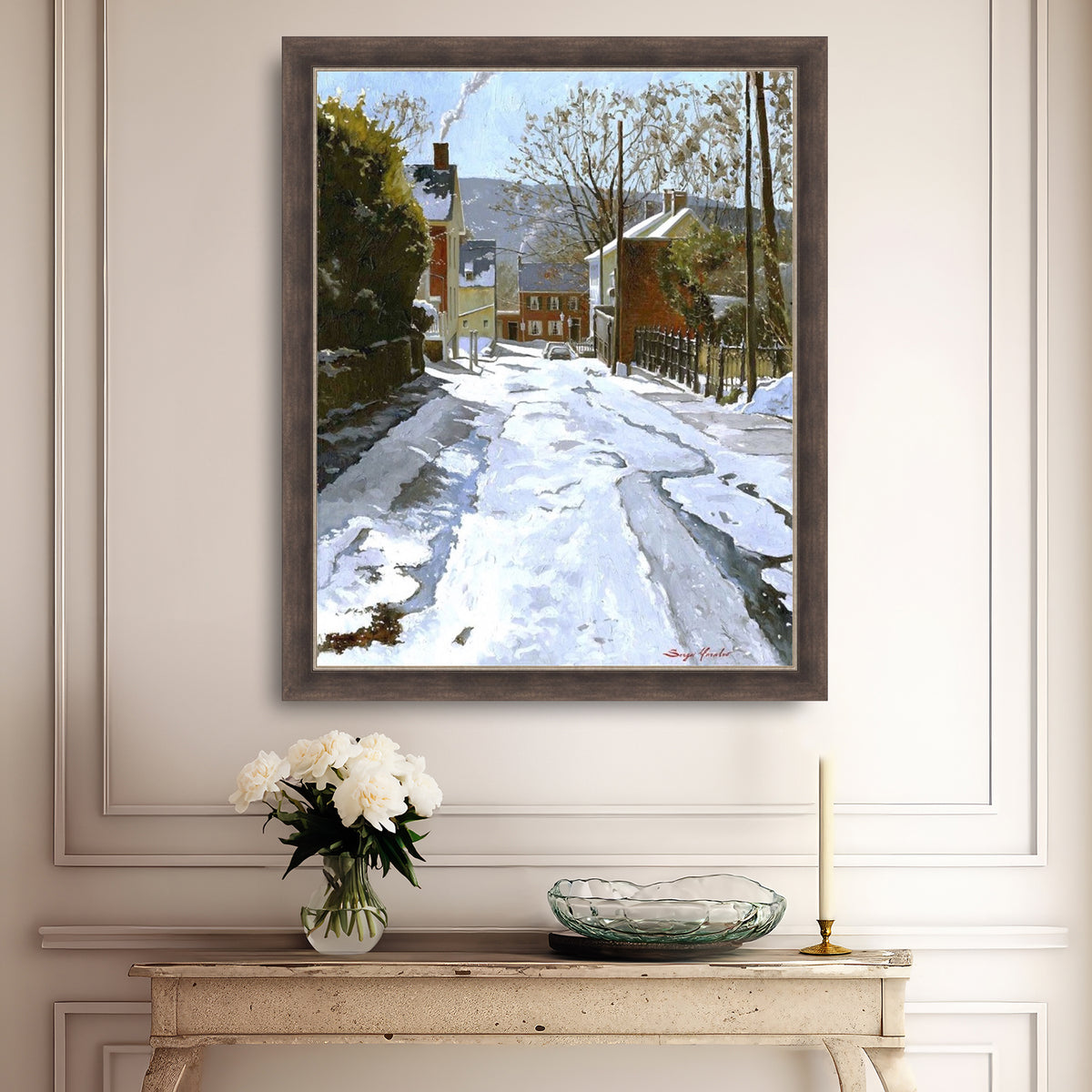 Cold Winter Day, Heckewelder Place