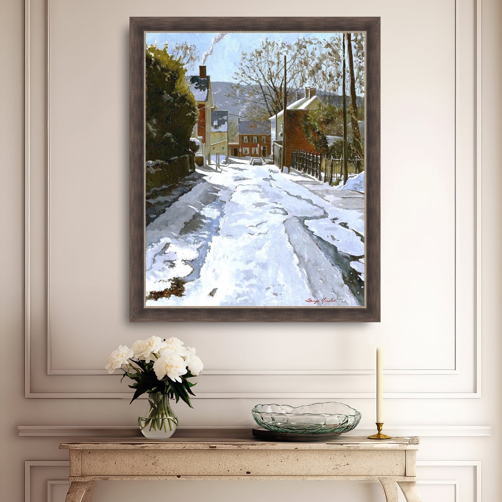 Cold Winter Day, Heckewelder Place