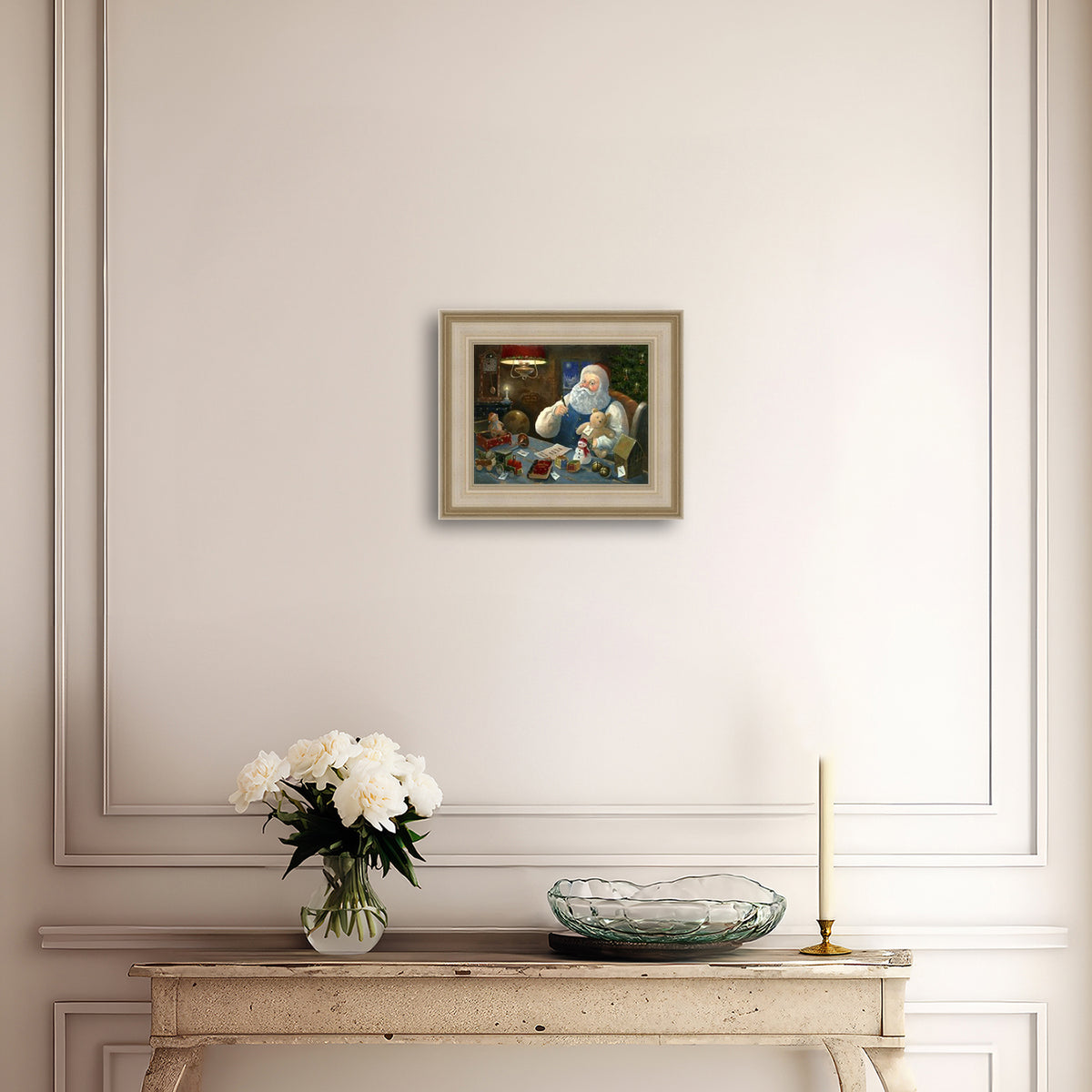 Santa Checking his List