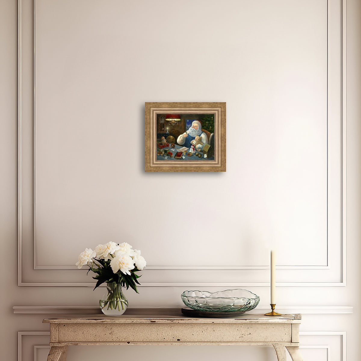 Santa Checking his List