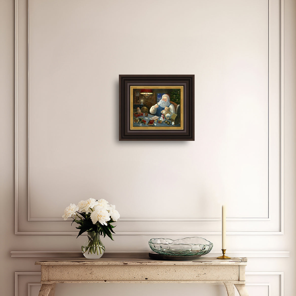 Santa Checking his List