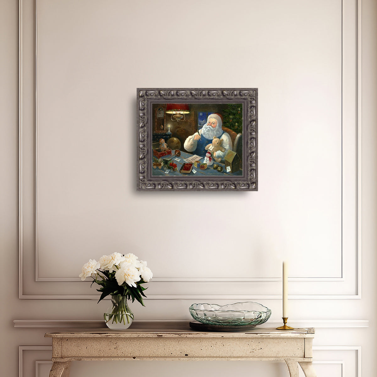 Santa Checking his List