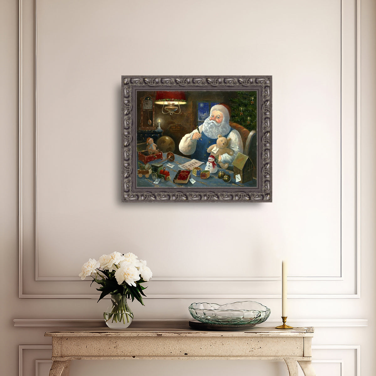 Santa Checking his List