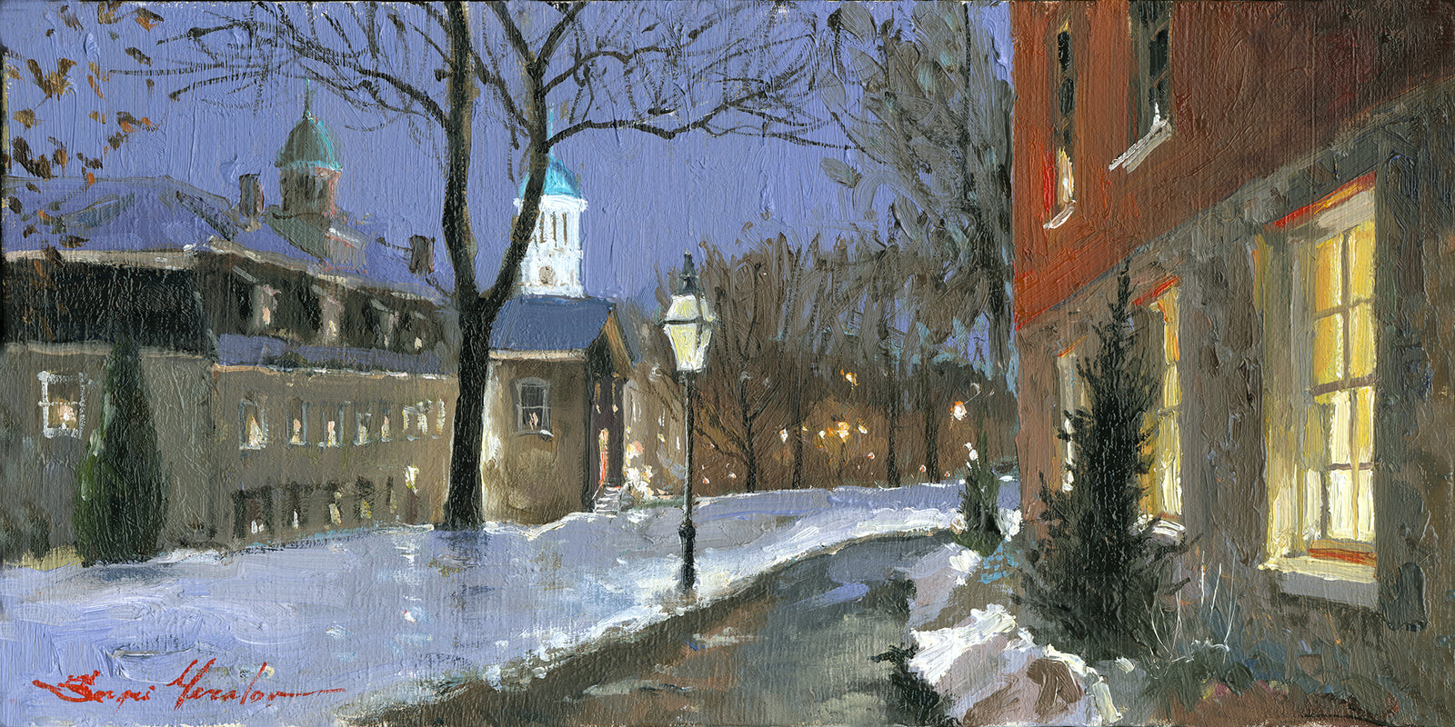 Moravian Academy, Snow Day