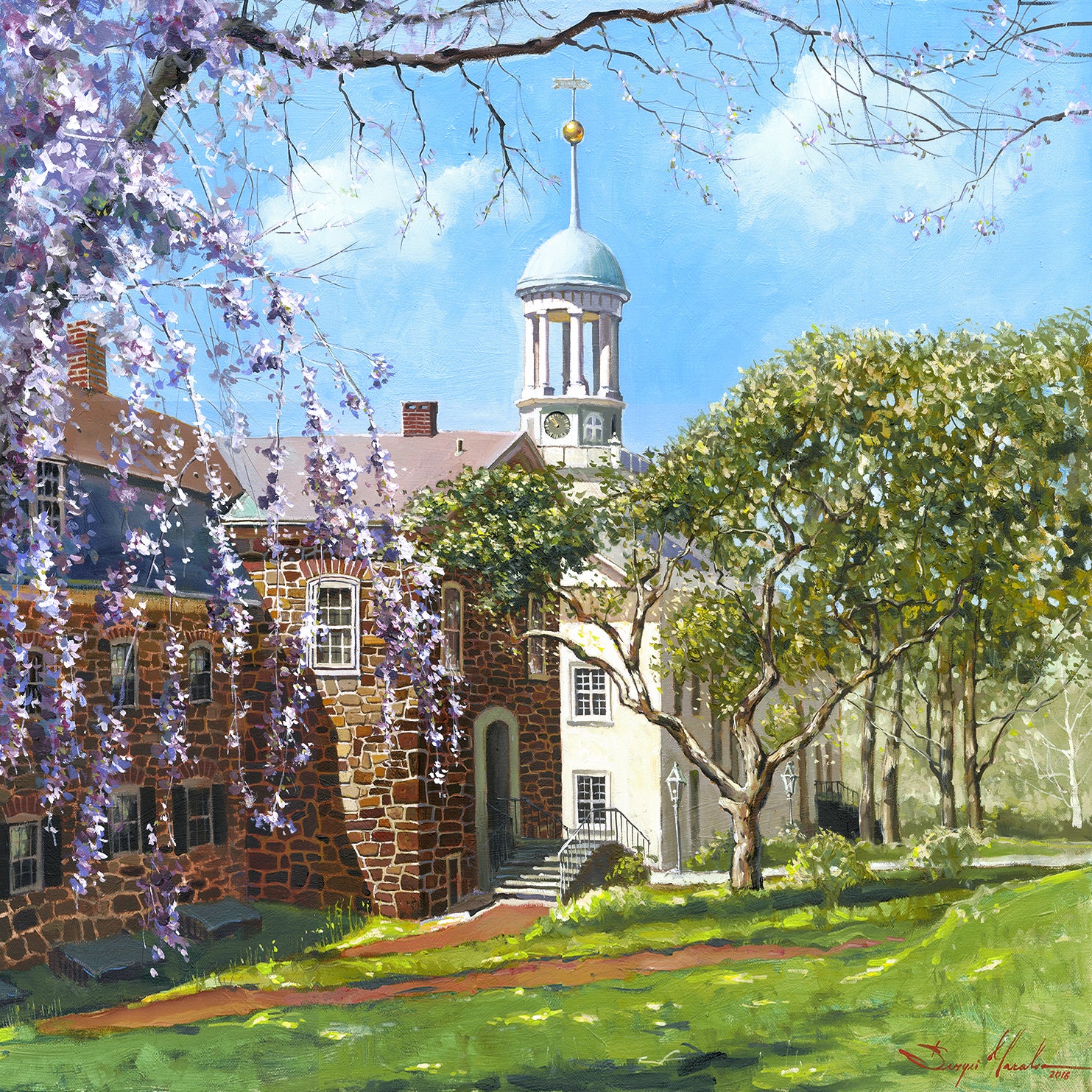 Spring Colors, Moravian Church Bethlehem 